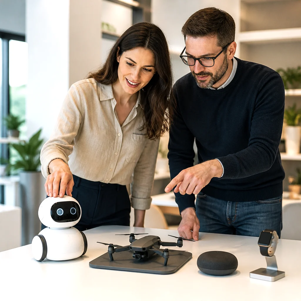 Dispositivo edge‑AI instalado en vehículo de reparto